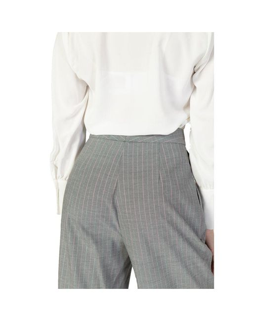 Rinascimento Gray Polyester Jeans & Pant