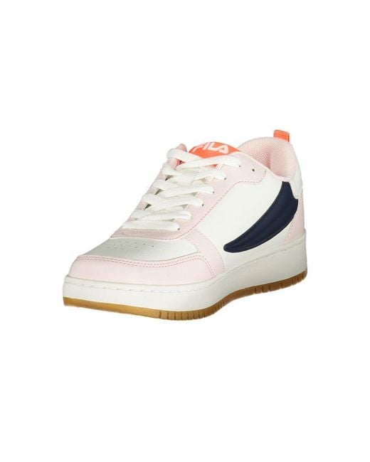 Fila White Rosa Polyester Sneaker