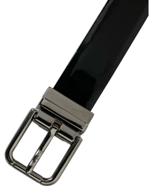 Dolce & Gabbana Multicolor Elegant Leather Belt With Metal Buckle Closure for men