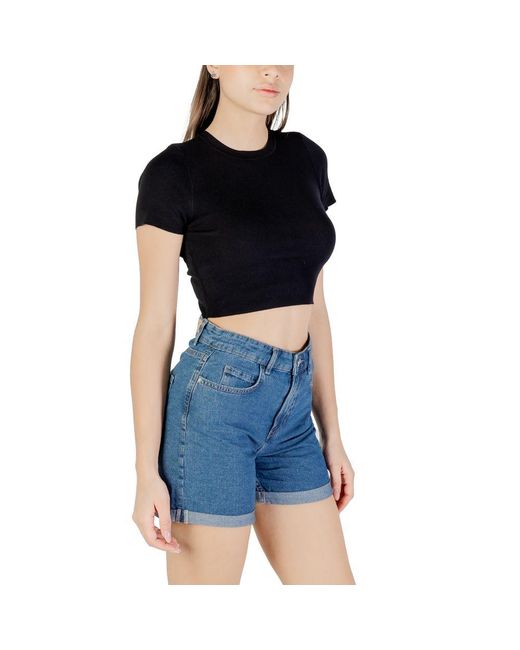 Jacqueline De Yong Black Viscose T