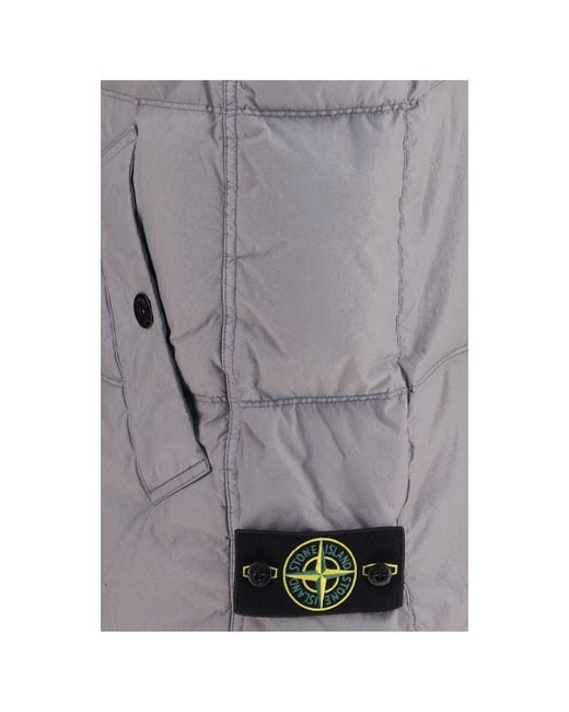 Stone Island Gray Goose Down Full for men