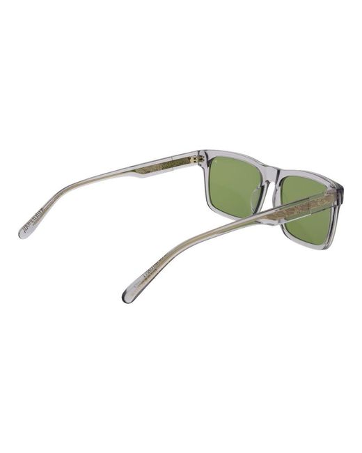 Scotch & Soda Green Acetate Sunglasses for men