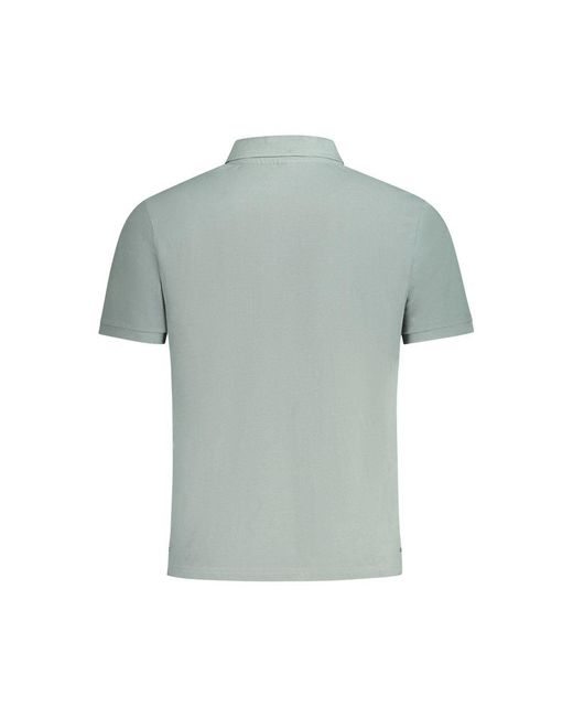 North Sails Blue Cotton Polo Shirt for men