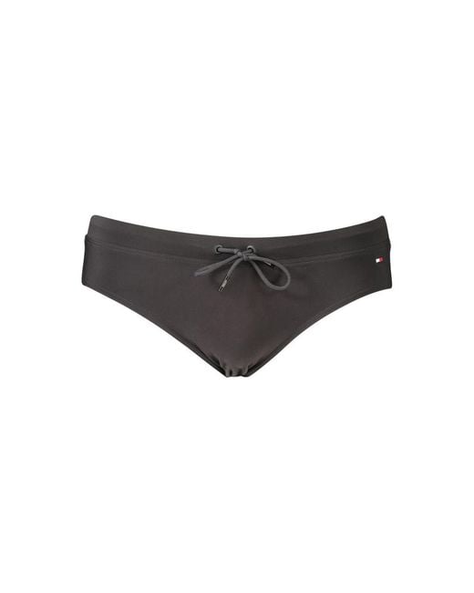 Tommy Hilfiger Black Polyester Men's Briefs for men