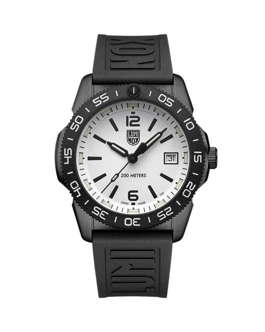 Luminox Black Rubber Watch