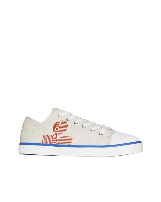 Isabel Marant White Canvas Sneakers