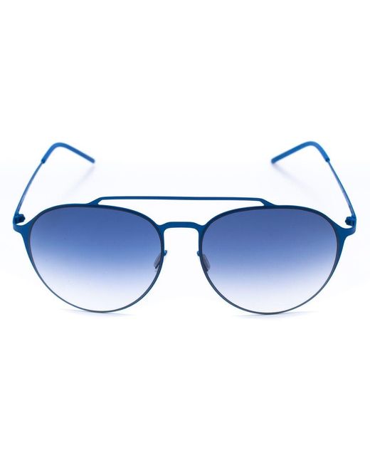 Italia Independent Blue Metal Sunglasses