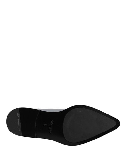 Dolce & Gabbana Light Gray Chelsea Short Ankle Boots Shoes for men