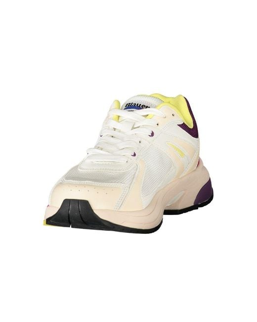 Blauer Pink White Polyurethane Sneaker
