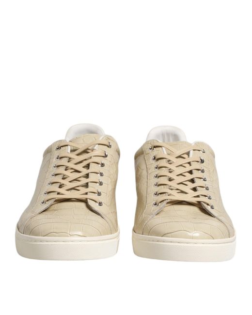 Dolce & Gabbana Natural Sneakers for men