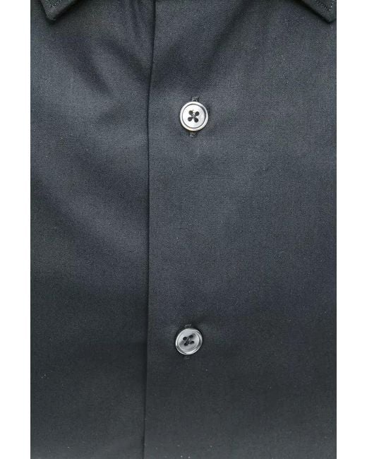Robert Friedman Gray Cotton Shirt for men