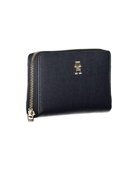 Tommy Hilfiger Blue Polyethylene Wallet