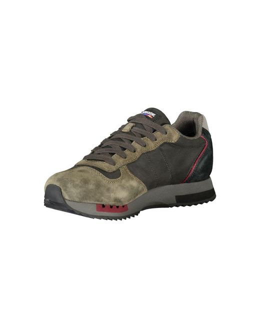 Blauer Brown Leather Sneaker for men