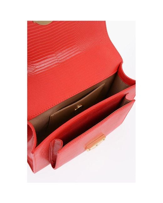 Moschino Red Polyethylene Shoulder Bag