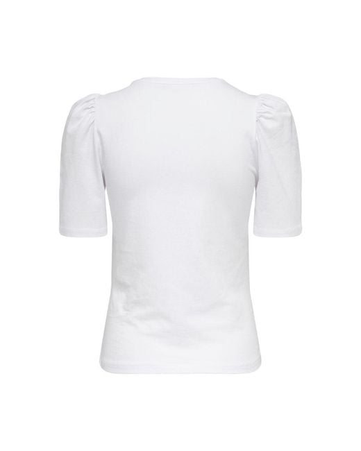 ONLY White Cotton Tops & T