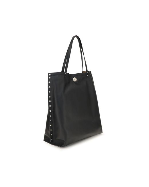 Zanellato Black Calf Leather Bos Taurus Shoulder Bag