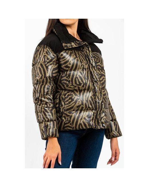 Gas Brown Polyamide Parka