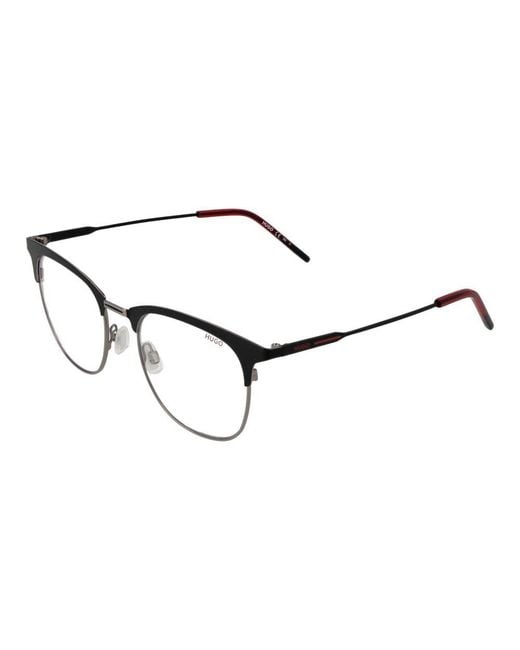 Boss Brown Black Stainless Steel Glasses (frames) for men