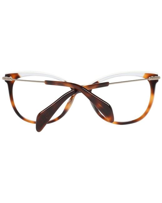 Police Brown Metal & Plastic Glasses (Frames)