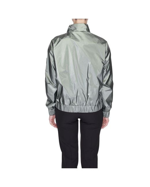 Suns Gray Polyester Jackets & Coat