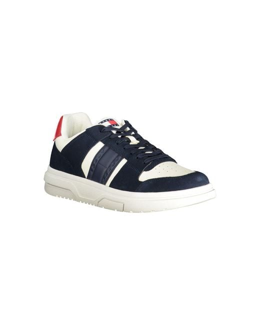 Tommy Hilfiger Blue Polyester Sneaker for men