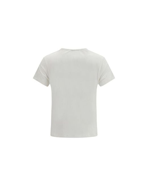 Fendi White Cotton T