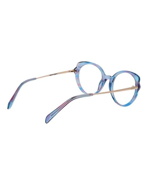 Emilio Pucci Blue Glasses