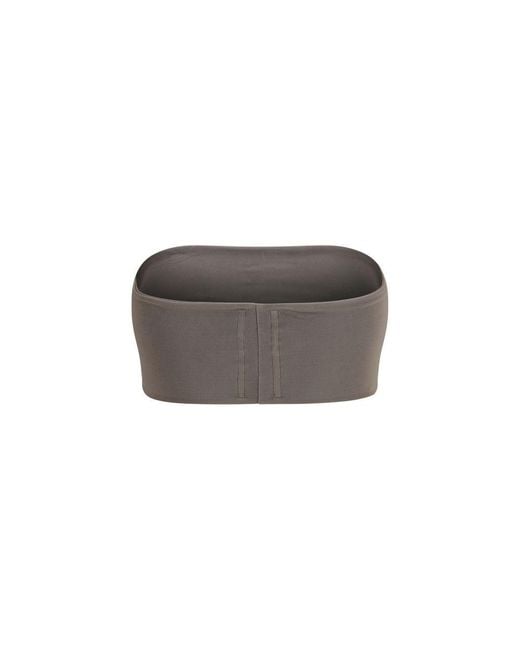 Rick Owens Gray Viscose Sleeveles T