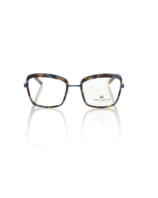 Frankie Morello Blue Metallic 's Eyeglass Frame