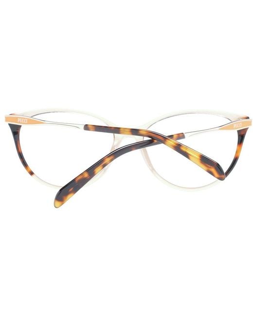 Emilio Pucci Metallic Plastic Glasses (Frames)