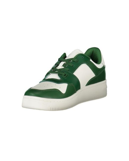 Tommy Hilfiger Green Jeans Basketbal Shoes Casual Design for men