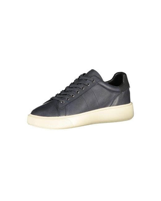 Blauer Blue Polyester Low Top Sneakers for men