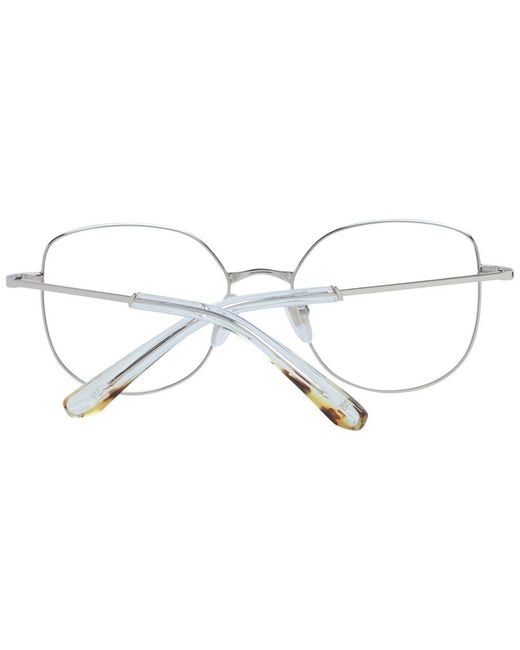 Sandro Metallic Gold Stainless Steel Glasses (frames) for men