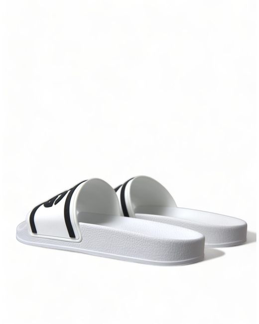 Mens white shop slide sandals
