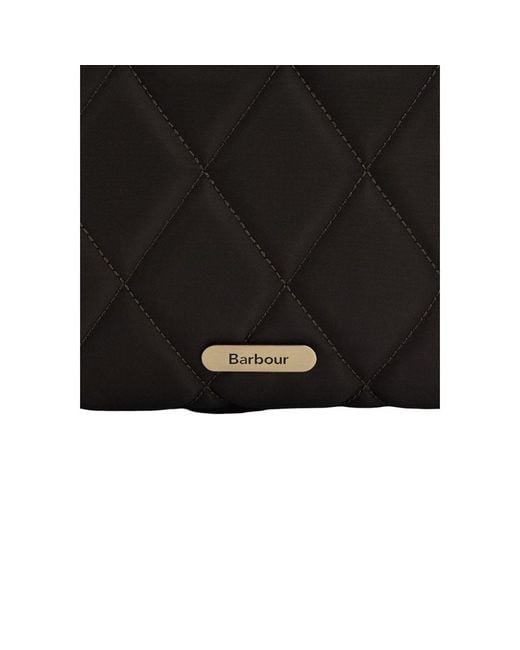 Barbour Black Green Polyamide Backpack