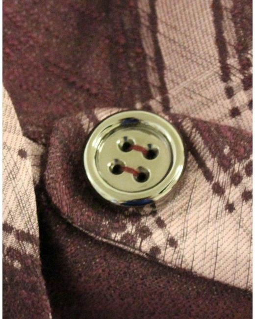 House of Holland Multicolor Purple Checkered Blazer Jacket