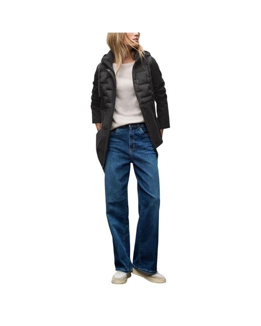 Street One Black Polyester Coat