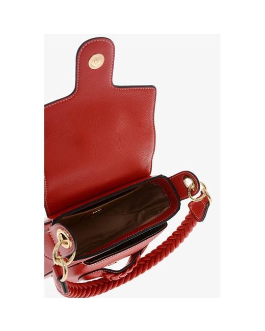 Moschino Red Polyethylene Shoulder Bag
