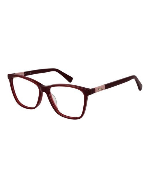 Longchamp Brown Multicolor Acetate Glasses (frames)