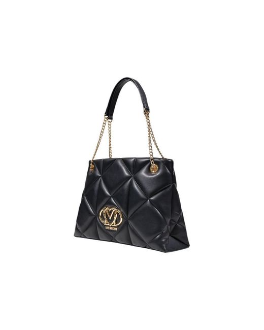 Love Moschino Black Polyethylene Handbag