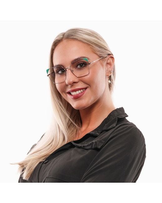 Emilio Pucci Metallic Glasses