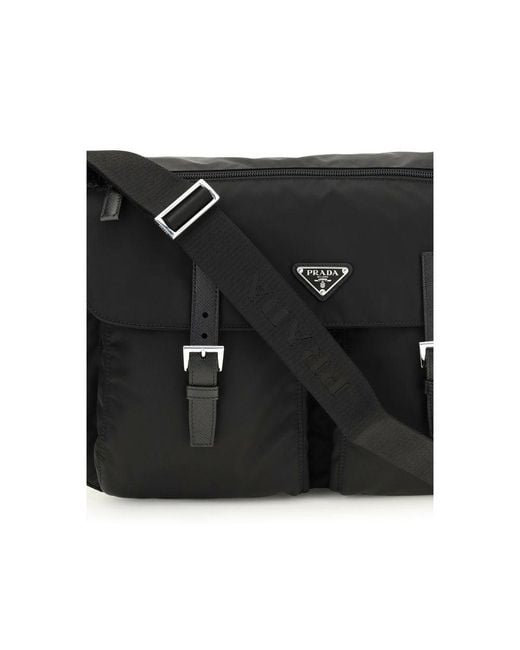 Prada Black Polyamide Backpack for men