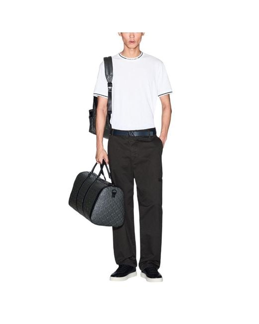ARMANI EXCHANGE White Cotton T for men
