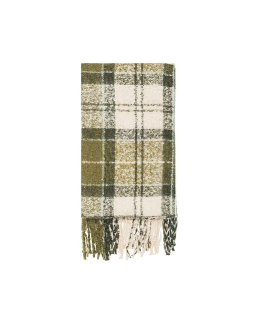 Barbour Metallic Green Polyester Beanie