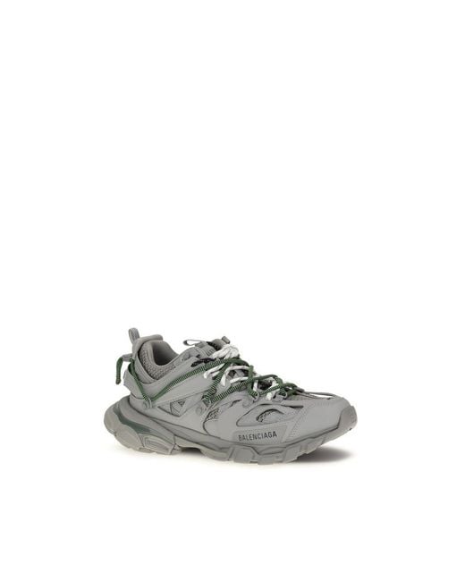 Balenciaga Gray Polyethylene Athletic Sneakers for men