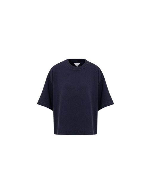 Bottega Veneta Blue Cotton T for men