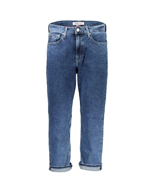 Tommy Hilfiger Blue Blu Cotton Jeans
