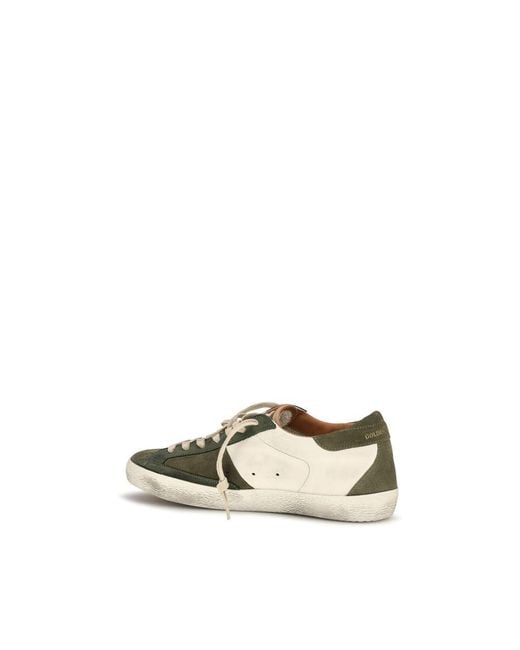 Golden Goose Deluxe Brand Metallic Bicolor Calf Leather Bos Taurus Sneakers for men