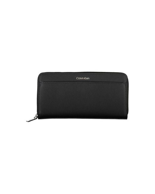 Calvin Klein Black Polyethylene Wallet