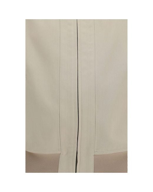Gucci Natural Beige Cotton Bomber